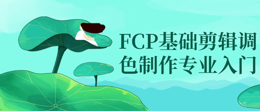 FCP基础剪辑调色制作专业入门教程-桔子资源网