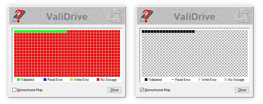 ValiDrive - 一款 U 盘容量检测工具-桔子资源网